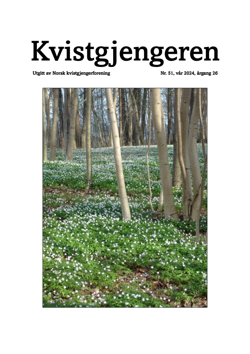 Medlemsblad Kvistgjengeren nr 51 